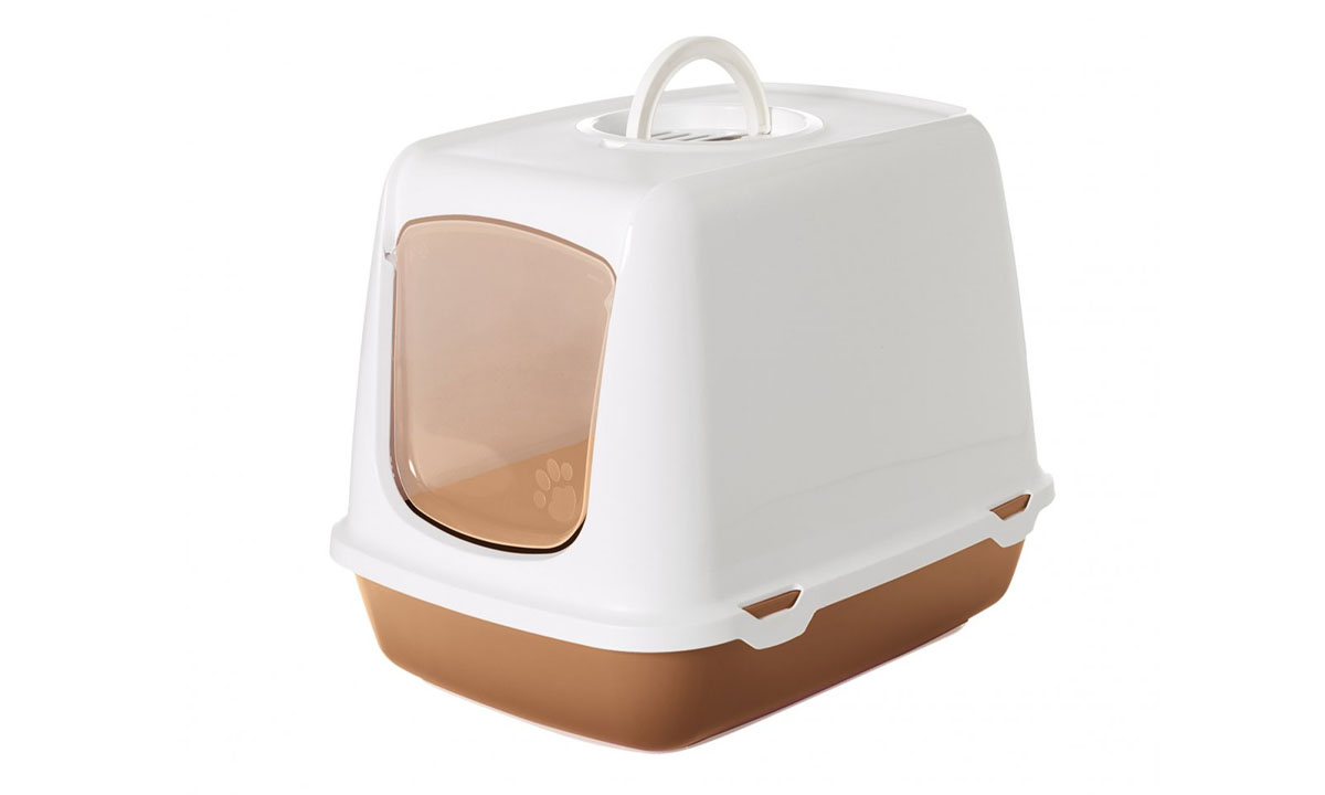 باکس توالت مسقف بزرگ SAVIC OSCAR white nordic brown